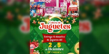 DIF Matamoros invita a donar juguetes para niños en esta navidad