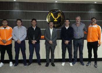 Da rector bienvenida al nuevo DT del Correcaminos UAT