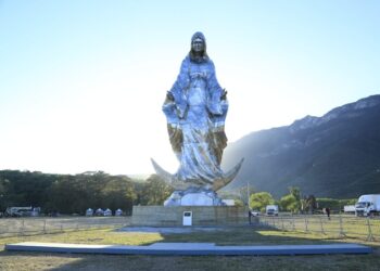 Entrega Américo este viernes la monumental escultura de la Virgen de la Misericordia