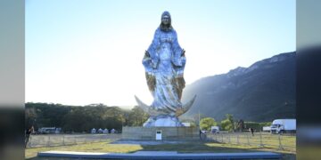 Entrega Américo este viernes la monumental escultura de la Virgen de la Misericordia