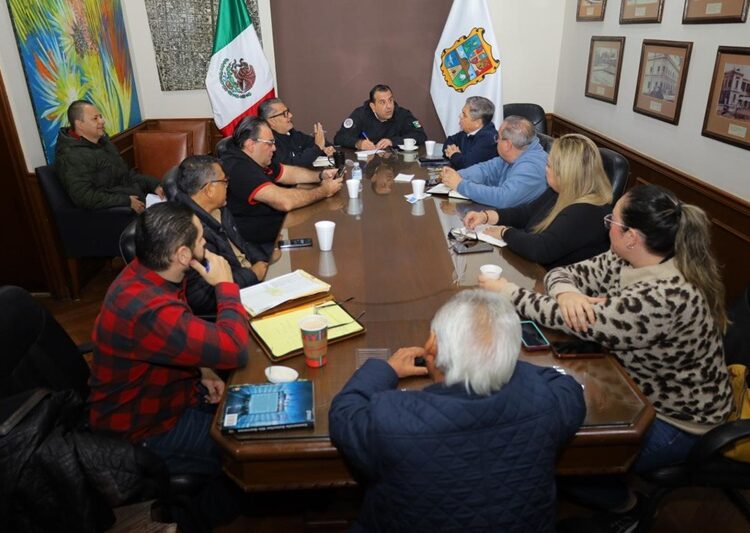 Evalúa Gabinete afectación por lluvias en Victoria