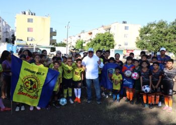 Garantiza gobierno altamirense espacios deportivos de calidad