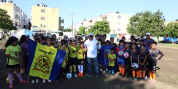 Garantiza gobierno altamirense espacios deportivos de calidad