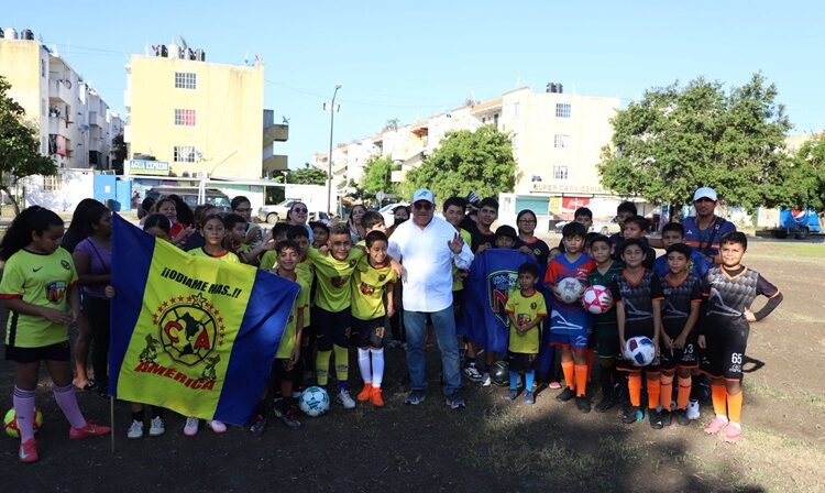 Garantiza gobierno altamirense espacios deportivos de calidad