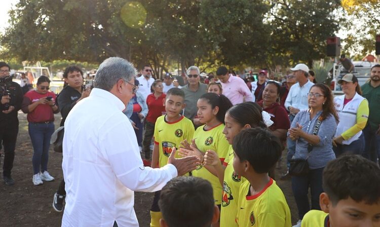 Garantiza gobierno altamirense espacios deportivos de calidad