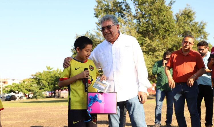 Garantiza gobierno altamirense espacios deportivos de calidad