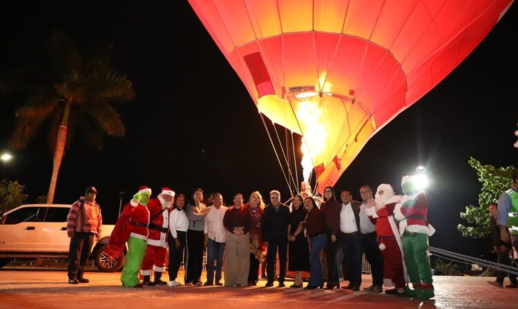 Gran éxito el inicio de la Expo “Navidad en Globo Altamira 2025”