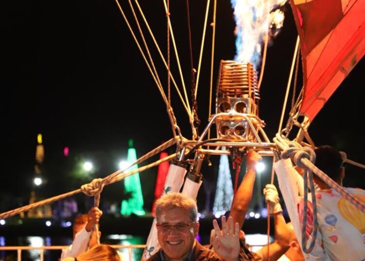 Gran éxito el inicio de la Expo “Navidad en Globo Altamira 2025”
