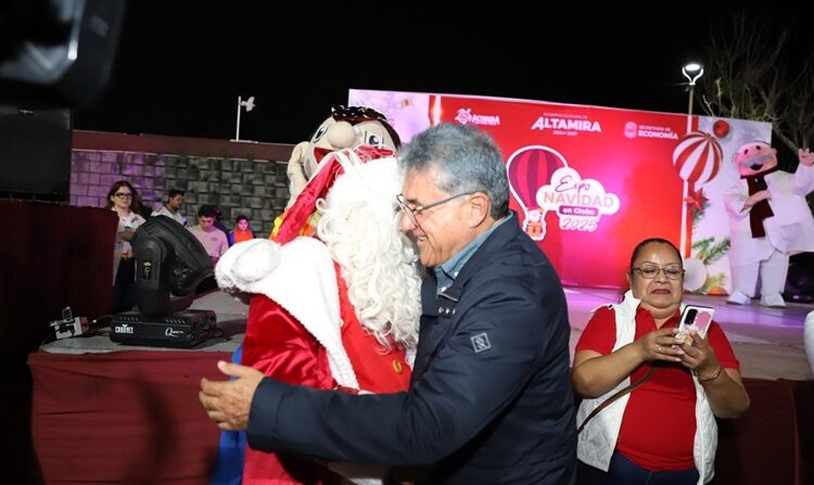 Gran éxito el inicio de la Expo “Navidad en Globo Altamira 2025”