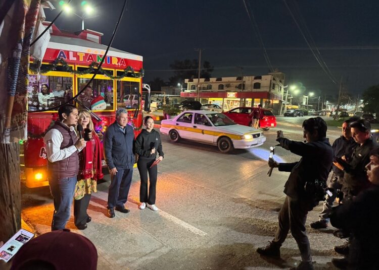 Gran éxito el inicio de la Expo “Navidad en Globo Altamira 2025”