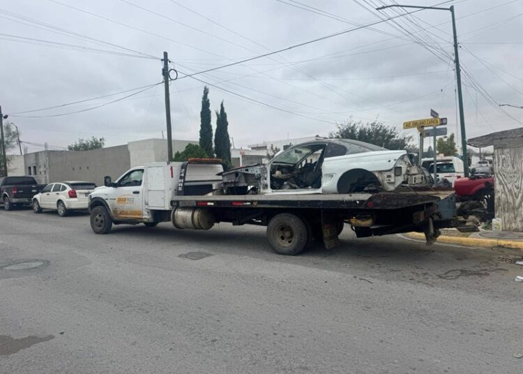 Impulsa Gobierno de NLD calles más limpias y seguras mediante ‘Programa de Chatarrización’