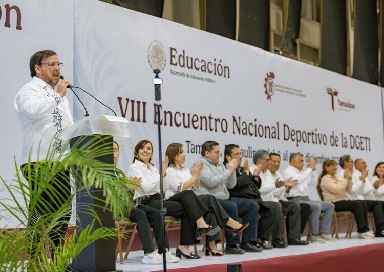 Inaugura secretario de Educación ‘Encuentro Nacional Deportivo DGETI 2025’