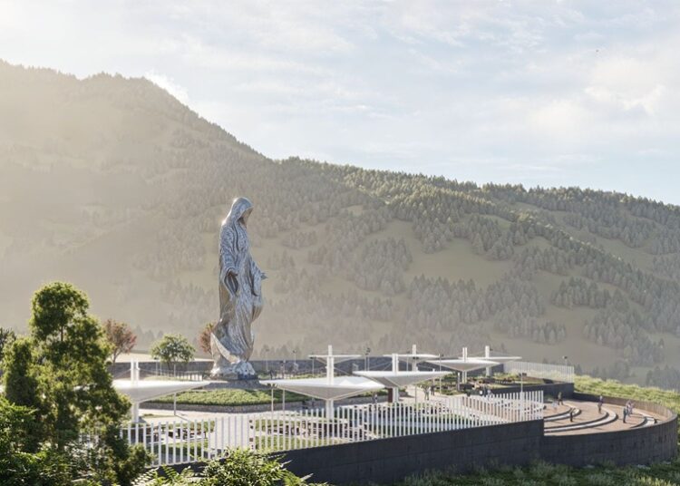 Inicia construcción de plazoleta turística en ‘El Chorrito’