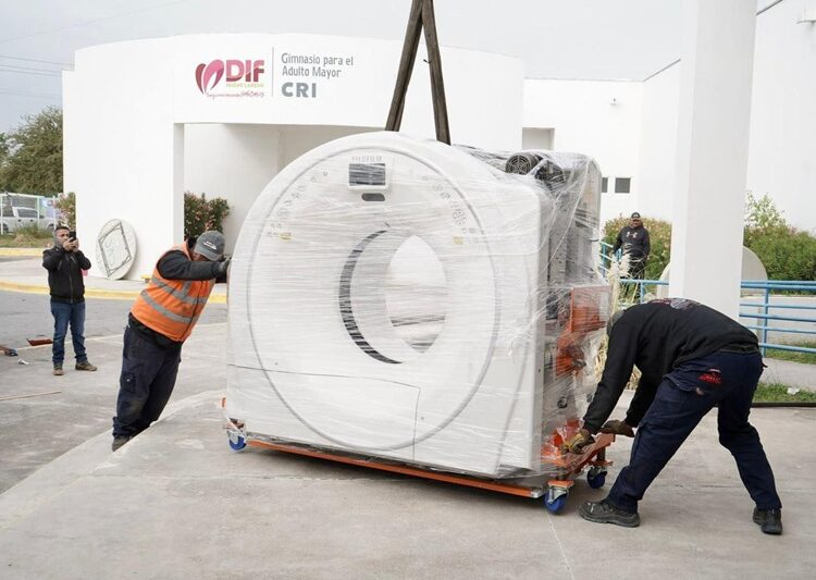 Llega al CRI del DIF NLD tomógrafo para fortalecer la atención médica a familias vulnerables