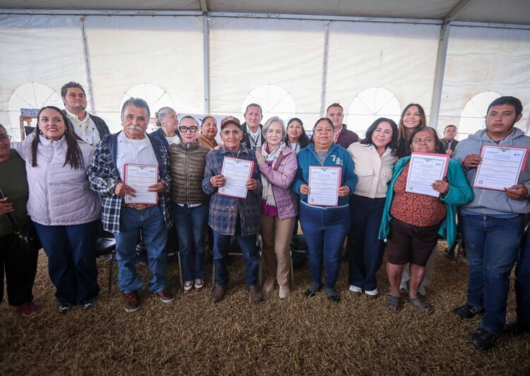 Lleva María de Villarreal miles de apoyos a Xicoténcatl con la Brigada ‘Transformando Familias’