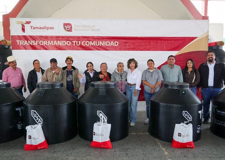 Lleva SEBIEN apoyos sociales a Hidalgo y Mainero