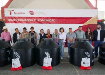 Lleva SEBIEN apoyos sociales a Hidalgo y Mainero