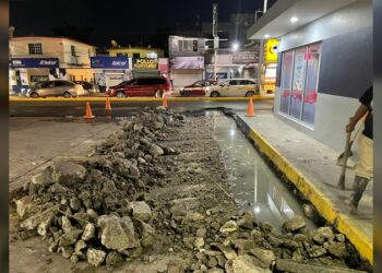Mantiene COMAPA Altamira acciones de mejoramiento en red de drenaje
