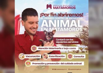 “Muy pronto, Matamoros contará con su 1.er Centro de bienestar animal”: Beto