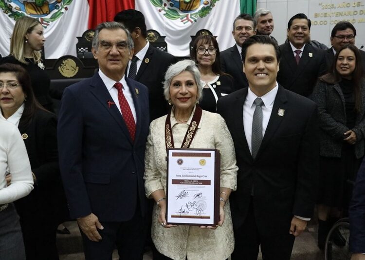 Reconoce Congreso a la maestra Cecilia Lugo, por su dedicación y trayectoria en la danza, el arte y la cultura