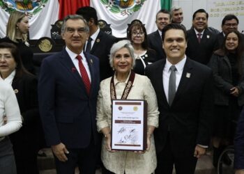 Reconoce Congreso a la maestra Cecilia Lugo, por su dedicación y trayectoria en la danza, el arte y la cultura