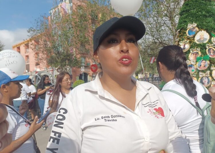 “Sin ellos no hay Navidad”: la ausencia también marchó en Reynosa