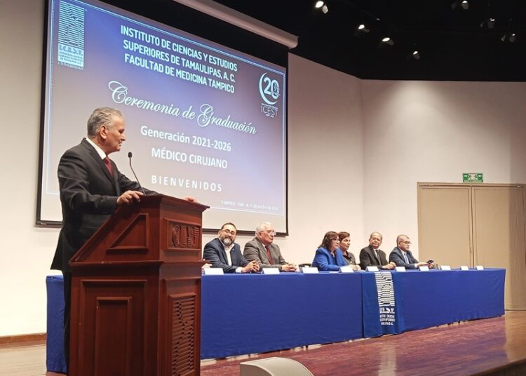 “Son nuevas generaciones de médicos reflejo de la calidad humana que vive Tamaulipas”: SST