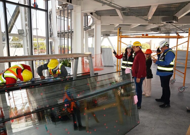 Supervisa Carmen Lilia avances del ‘Museo de Ciencia y Tecnología’