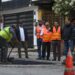 Supervisa alcalde Lalo Gattás trabajo de bacheo en la Miguel Alemán