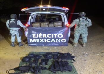 Tres detenidos y decomisos masivos dejan acciones federales en Mante y Nuevo Laredo