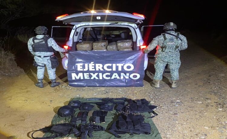 Tres detenidos y decomisos masivos dejan acciones federales en Mante y Nuevo Laredo