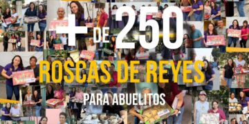 DIF Altamira comparte Rosca de Reyes con Adultos Mayores
