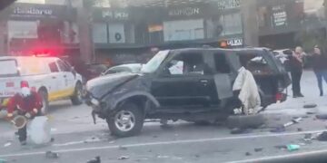 Choque dejó una persona muerta y 2 heridas en la Carretera Nacional en NL