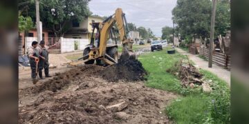 Acelera COMAPA Altamira la reparación de socavones