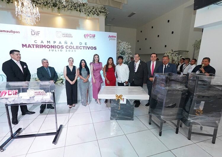 Amplía DIF NLD plazo para registro a programa de bodas colectivas 2026