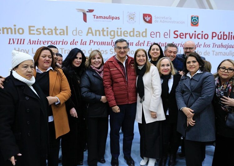 Aumento salarial y pensiones seguras garantiza Américo a las y los trabajadores del Estado