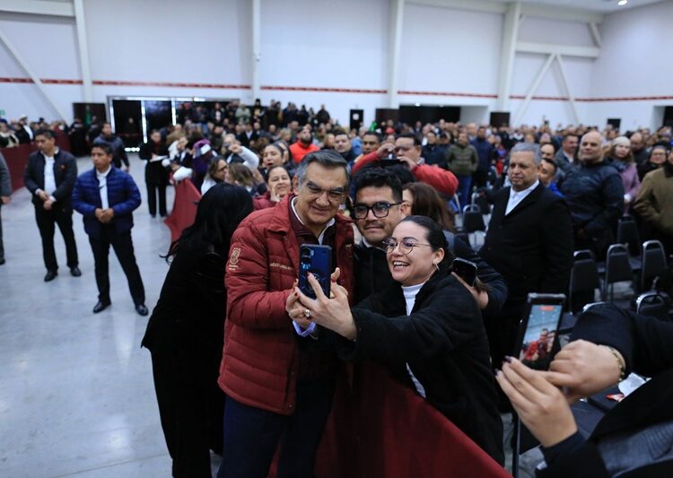 Aumento salarial y pensiones seguras garantiza Américo a las y los trabajadores del Estado