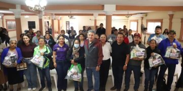 Benefician Gobierno Municipal y DIF Altamira a sector trabajador con despensas