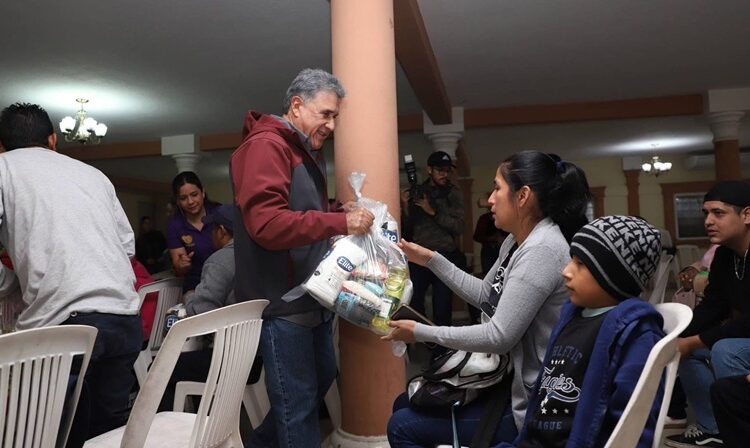 Benefician Gobierno Municipal y DIF Altamira a sector trabajador con despensas