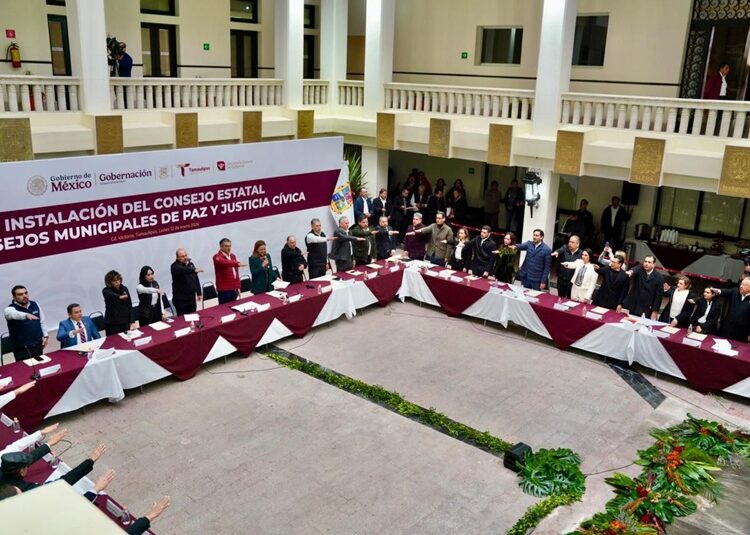 Carmen Lilia rinde protesta como integrante del Consejo de Paz y Justicia Cívica de Tamaulipas