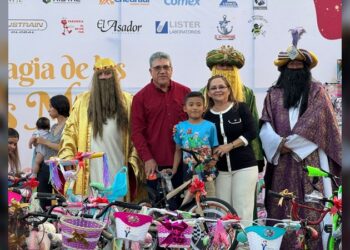 Celebran Gobierno de Altamira y DIF Municipal a niñas y niños por el ‘Día de Reyes’