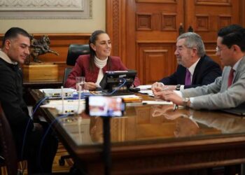 “Tuvimos una muy buena conversación”: Claudia Sheinbaum