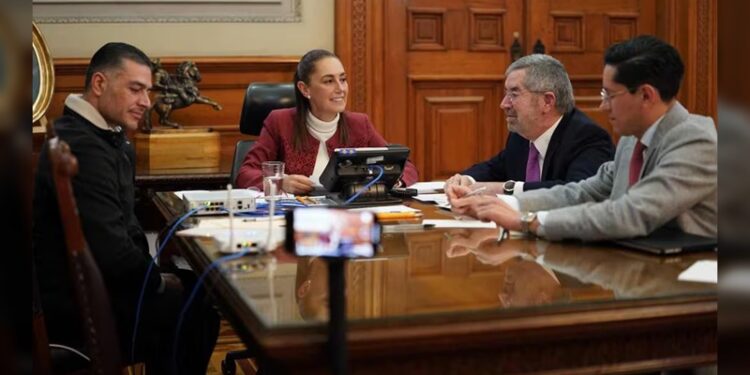 “Tuvimos una muy buena conversación”: Claudia Sheinbaum
