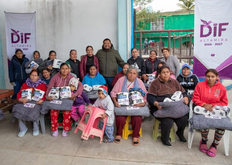 DIF Altamira lleva abrigo y esperanza a Río Tamiahua