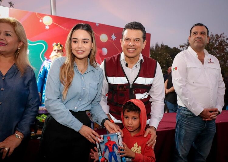 DIF Victoria y gobierno municipal celebran el ‘Día de Reyes’ con familias de la colonia Altas Cumbres