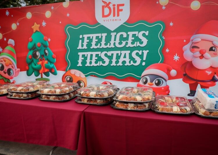 DIF Victoria y gobierno municipal celebran el ‘Día de Reyes’ con familias de la colonia Altas Cumbres