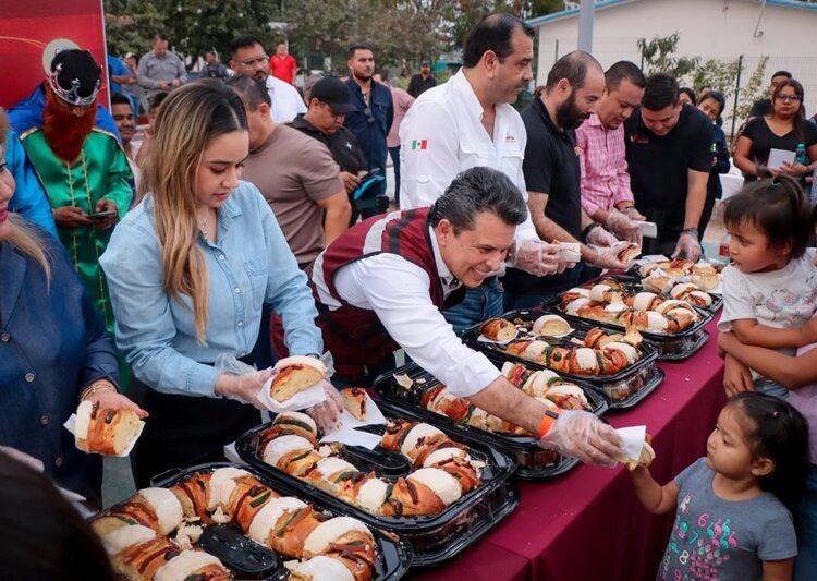 DIF Victoria y gobierno municipal celebran el ‘Día de Reyes’ con familias de la colonia Altas Cumbres