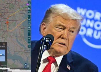 “El ‘susto’ que se llevó Trump en el aire”: falla avión sobre el Atlántico