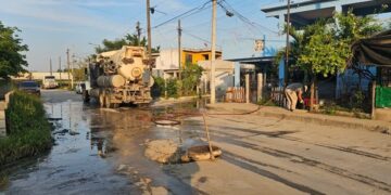 Efectúa COMAPA Altamira sondeos y desazolve en red de drenaje de fraccionamientos