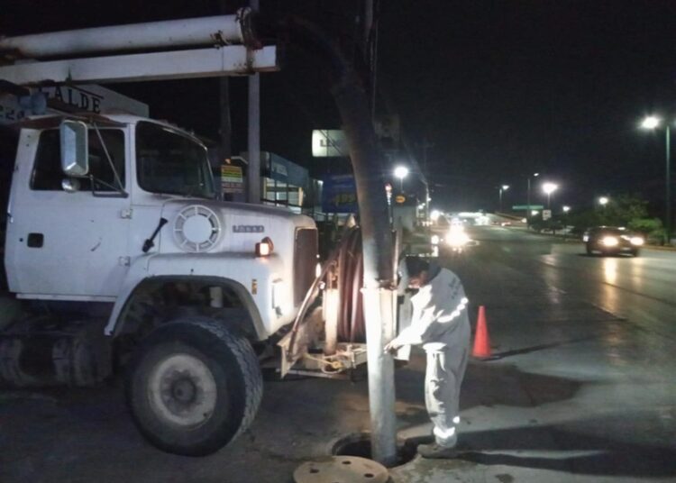 Efectúa COMAPA Altamira sondeos y desazolve en red de drenaje de fraccionamientos